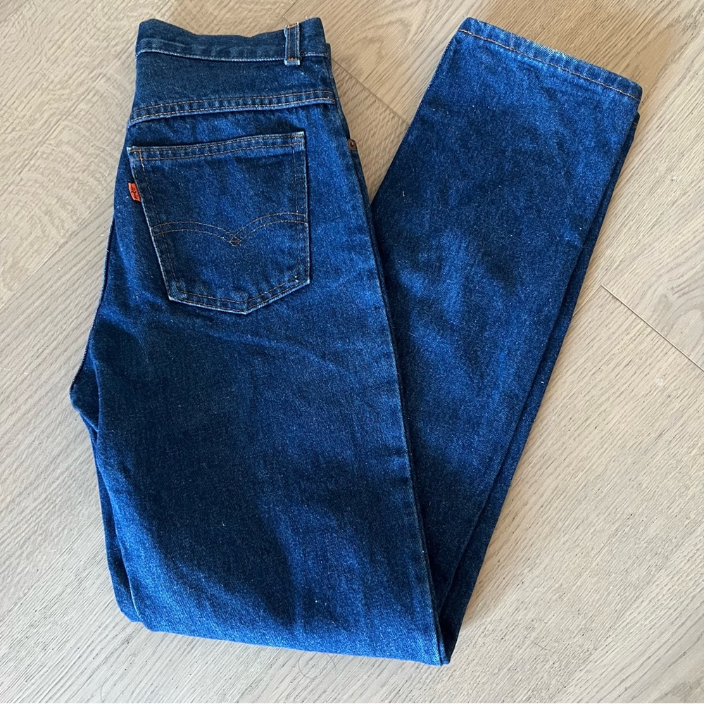 LEVI’S VINTAGE women’s Orange Tab straight leg